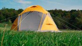 56 999 р. Шатер автомат Maverick Cosmos Thermal - под отопление (желто-серый) Maverick Tent m-t-yg-010  с доставкой в г. Воронеж. Увеличить фотографию 11