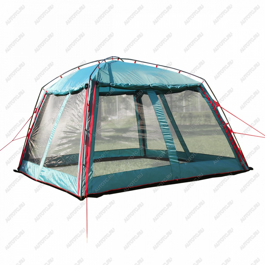 24 739 р. Шатер-палатка BTrace Camp (Зеленыйкрасный) BTrace t0465  с доставкой в г. Воронеж