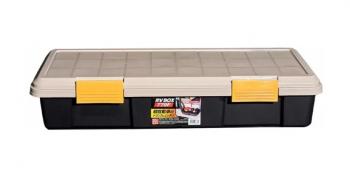 2 679 р. Ящик экспедиционный IRIS RV BOX 770F, 22 литра, ORCHERBLACK, 77x32x15,5 см. IRIS OHYAMA rv770fo  с доставкой в г. Воронеж. Увеличить фотографию 1