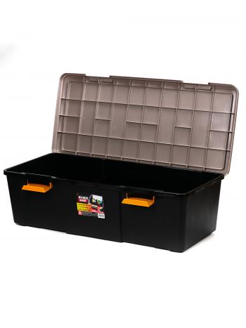 5 399 р. Ящик экспедиционный IRIS RV BOX 900D ORCHERBLACK 60 л 90x40x28 см IRIS OHYAMA rv900do  с доставкой в г. Воронеж. Увеличить фотографию 2