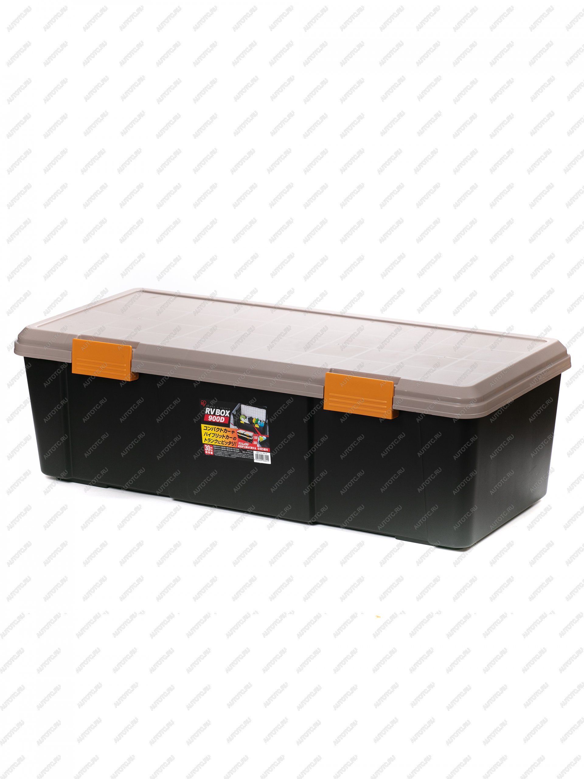 5 399 р. Ящик экспедиционный IRIS RV BOX 900D ORCHERBLACK 60 л 90x40x28 см IRIS OHYAMA rv900do  с доставкой в г. Воронеж