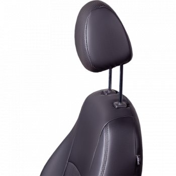 6 799 р. Комплект чехлов сидений (РЗС 60/40 3Г Илана+Орегон) Турин Ромб Lord Autofashion Chery Tiggo 4 дорестайлинг (2017-2020) (черный, вставка черная, строчка черная)  с доставкой в г. Воронеж. Увеличить фотографию 6