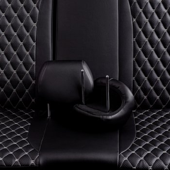 14 999 р. Комплект чехлов для сидений (РЗСиС 60/40 Орегон) БАЙРОН Lord Autofashion  Chevrolet Niva  2123 (2002-2020) дорестайлинг, рестайлинг (черный, вставка черная, строчка темно-серая)  с доставкой в г. Воронеж. Увеличить фотографию 7