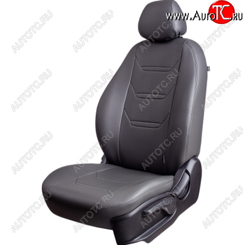 11 899 р. Комплект чехлов для сидений (РЗСиС 60/40 Орегон ) ТУРИН-2 Lord Autofashion  Chevrolet Niva  2123 (2002-2020) дорестайлинг, рестайлинг (серый, вставка серая, строчка серая)  с доставкой в г. Воронеж