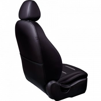 11 899 р. Комплект чехлов для сидений (РЗСиС 60/40 Орегон) ТУРИН-2 Lord Autofashion  Chevrolet Niva  2123 (2002-2020) дорестайлинг, рестайлинг (черный, вставка черная+серая, строчка серая)  с доставкой в г. Воронеж. Увеличить фотографию 5