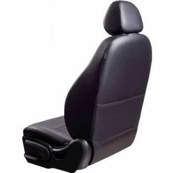 6 799 р. Комплект чехлов для сидений ( к.Drive Active РЗСиС 60/40 3Г Илана+Орегон) ТУРИН СТ Lord Autofashion  Лада Гранта FL ( 2191,  2190,  2194,  2192) (2018-2025) лифтбек, седан, универсал, хэтчбек (черный, вставка черная, строчка черная)  с доставкой в г. Воронеж. Увеличить фотографию 5