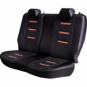 11 899 р. Комплект чехлов для сидений (РЗС 40/60 3Г Орегон) ТУРИН-2 Lord Autofashion  Opel Astra  J (2009-2015) хэтчбек 5 дв. дорестайлинг, седан рестайлинг (черный, вставка черная+коричневая, строчка коричневая)  с доставкой в г. Воронеж. Увеличить фотографию 6