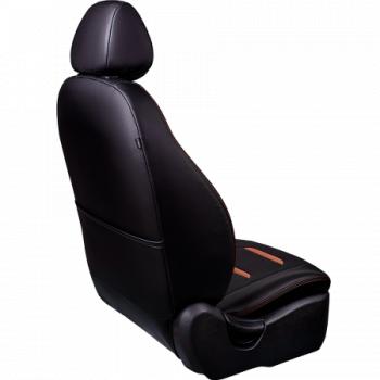 11 899 р. Комплект чехлов для сидений (РЗС 40/60 3Г Орегон) ТУРИН-2 Lord Autofashion  Opel Astra  J (2009-2015) хэтчбек 5 дв. дорестайлинг, седан рестайлинг (черный, вставка черная+коричневая, строчка коричневая)  с доставкой в г. Воронеж. Увеличить фотографию 7