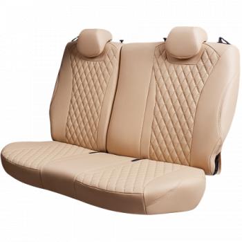 14 999 р. Комплект чехлов для сидений (Орегон) БАЙРОН ст БАЙРОН Lord Autofashion Subaru Forester SJ дорестайлинг (2012-2016) (бежевый, вставка бежевая, строчка бежевая)  с доставкой в г. Воронеж. Увеличить фотографию 7