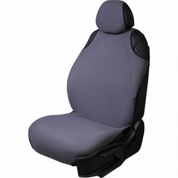 3 499 р. Универсальные чехлы сидений (майка 5 мест Трикотаж) Lord Autofashion   (светло-серый)  с доставкой в г. Воронеж. Увеличить фотографию 2