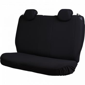 3 099 р. Универсальные чехлы сидений (майка 5 мест Трикотаж) Lord Autofashion   (черный)  с доставкой в г. Воронеж. Увеличить фотографию 3