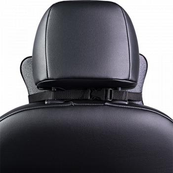 287 р. Подушка-косточка (жаккард) Lord Autofashion   (черный, строчка Сеул серая)  с доставкой в г. Воронеж. Увеличить фотографию 4
