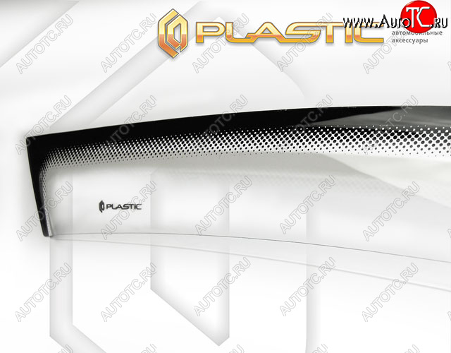 2 399 р. Ветровики дверей Серия Comfort черная CA Plastic на Honda Accord IX поколение, седан 2013 – н.в.  с доставкой в г. Воронеж