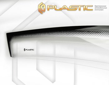 2 199 р. Ветровики дверей Серия Comfort черная CA Plastic на Range Rover Evoque II поколение 2021  с доставкой в г. Воронеж. Увеличить фотографию 1