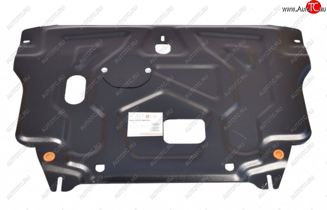 10 899 р. Защита картера двигателя и КПП (установка на штатные точки) Alfeco  Hyundai Creta  GS (2015-2021) дорестайлинг, рестайлинг (Алюминий 3 мм)  с доставкой в г. Воронеж