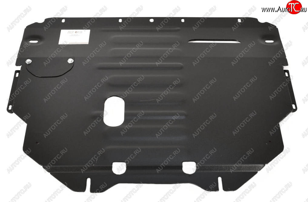14 349 р. Защита картера двигателя и КПП (V-2,0AT) ALFECO  Geely Tugella  FY11,HPBA4 (2019-2025) дорестайлинг, рестайлинг (Алюминий 4 мм)  с доставкой в г. Воронеж