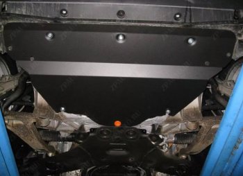 Защита картера двигателя (V-3,5) Alfeco INFINITI FX35  S51 (2008-2011) дорестайлинг (Алюминий 4 мм)