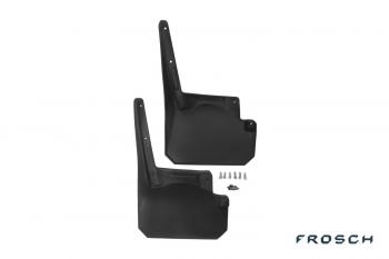 Брызговики передние JEEP Wrangler 2,4 doors, 2007- 2 шт. (optimum) в коробке  Джип Ранглер FROSCH frosch.24.06.f13