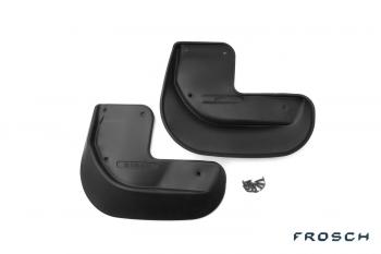 Брызговики передние PEUGEOT 308, 2007-2014 хб. 2 шт. (optimum) в коробке  Пежо FROSCH frosch.38.11.f11