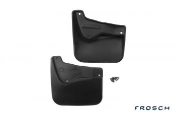 Брызговики передние FIAT Albea 2002-2012 (optimum) в коробке  Фиат Альбеа FROSCH frosch.15.26.f10