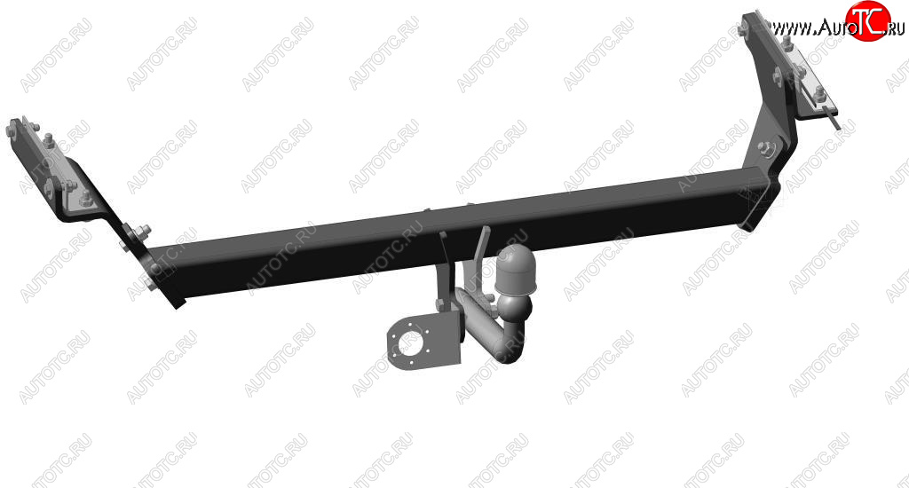 9 249 р. Фаркоп Bosal-Oris Nissan Qashqai 2 J11 дорестайлинг (2013-2019) (стальной, шар A (F20))  с доставкой в г. Воронеж