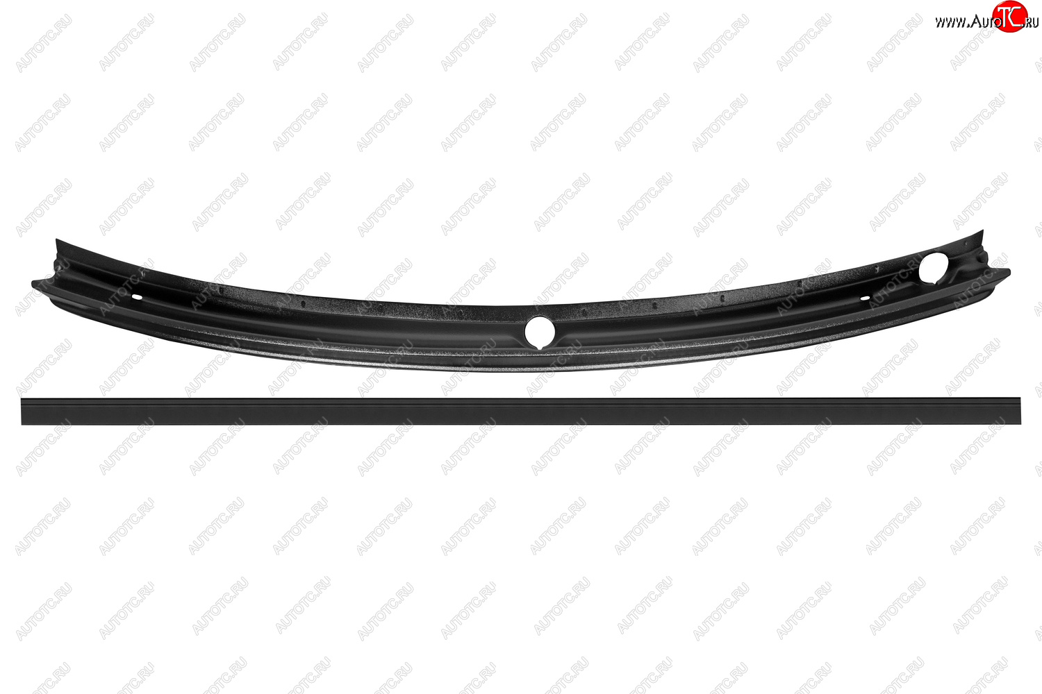 4 599 р. Жабо цельное без скотча для Nissan Terrano 2014-2015, 2016-˃, Renault Duster (I рест.) 2015-˃, шагрень  Ниссан Террано Русская Артель nr-159412  с доставкой в г. Воронеж