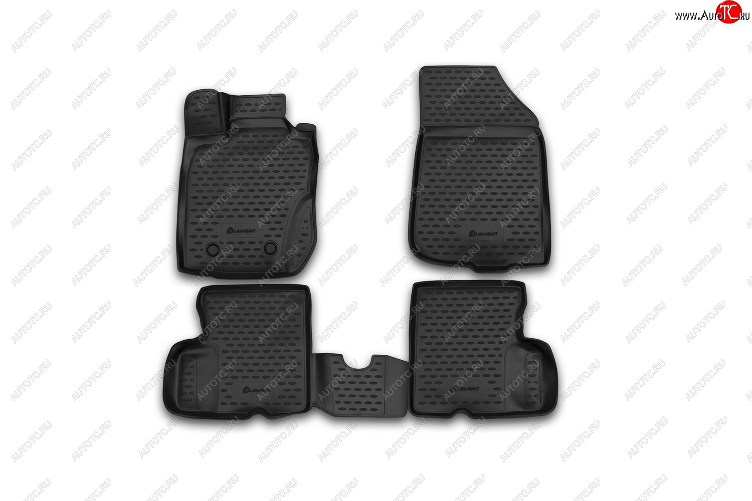 1 369 р. Коврик 3D в салон подходит для RENAULT Duster 4WD, 2011-2015, передний левый, 1 шт. (полиуретан)  Рено Дастер Element element3d4128210k.fl  с доставкой в г. Воронеж