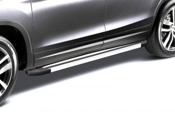 12 749 р. Комплект алюминиевых порогов Arbori Luxe Silver длина 1800мм без крепежа Arbori allsdl1800  с доставкой в г. Воронеж. Увеличить фотографию 1
