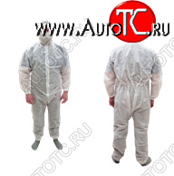 1 299 р. Комбинезон на молнии из спанбонда, белый Autofamily afsz04.042  с доставкой в г. Воронеж