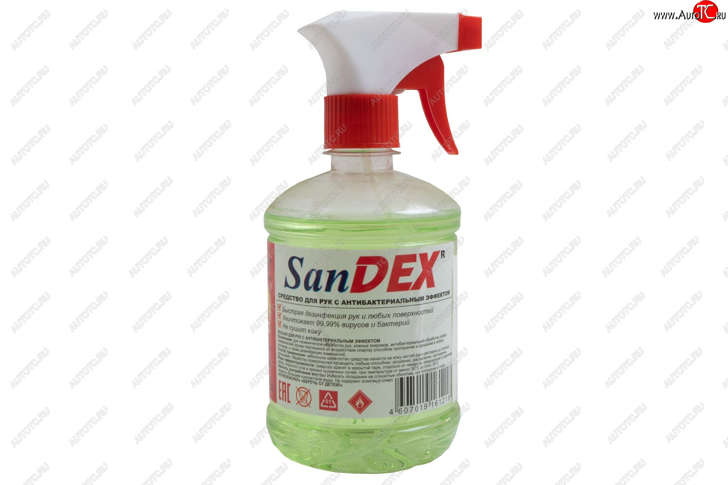 739 р. Средство для рук SanDex 0,5л ТР (пэтт) Autofamily afsz01.045  с доставкой в г. Воронеж