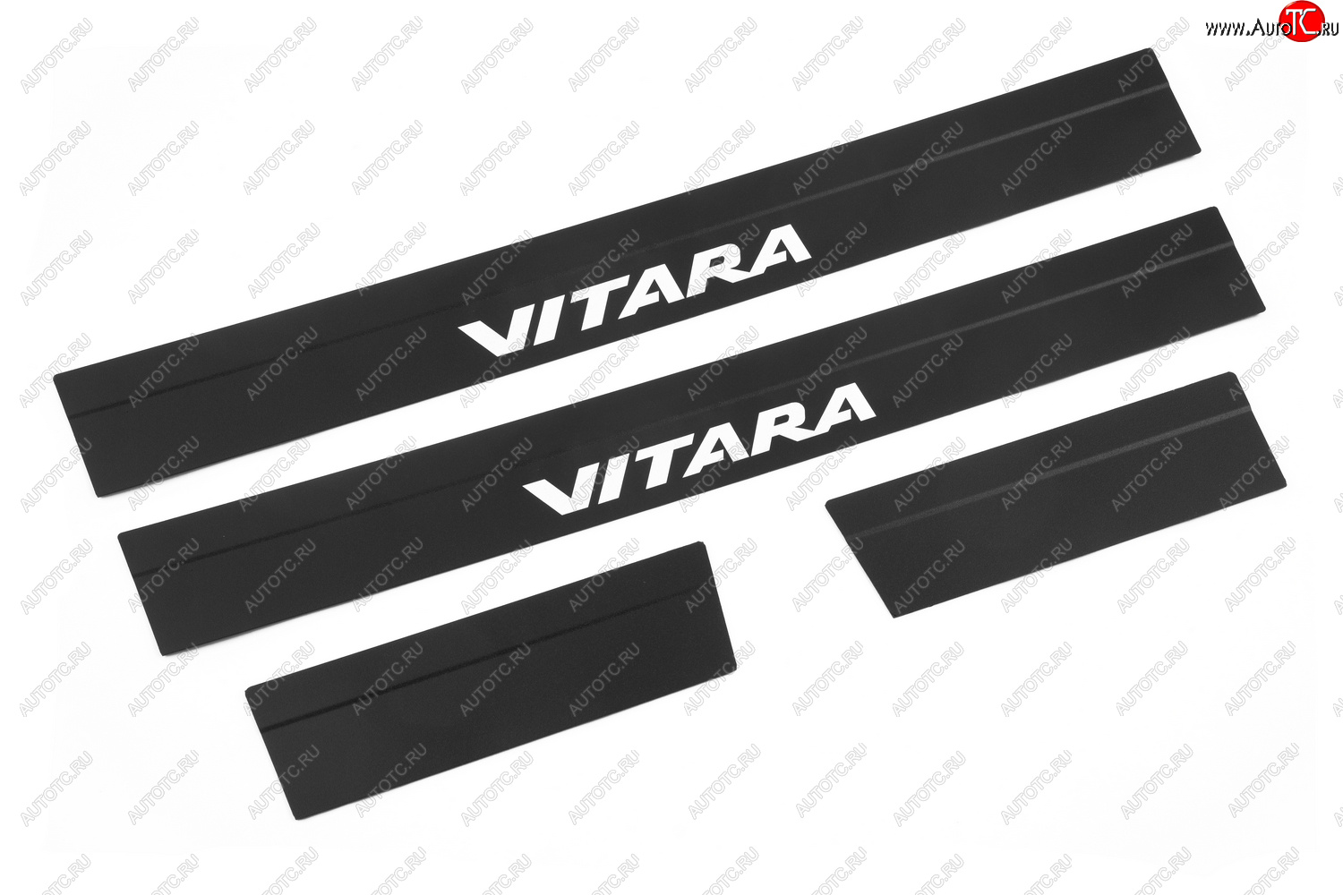 2 169 р. Накладка на внутренние пороги Suzuki Vitara, к-т 4 шт. Черные  Сузуки Сх4 SUZUKI 990nn-54p00-000  с доставкой в г. Воронеж