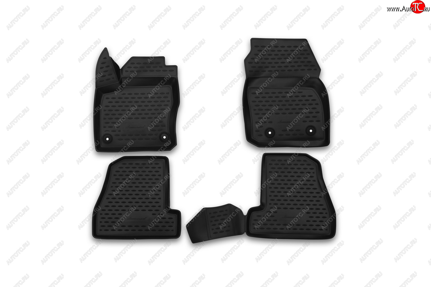 339 р. Коврики в салон FORD Focus 3, 042011-2015, 2015- 4 шт. (полиуретан)  Форд Фокус FORD 1751152  с доставкой в г. Воронеж