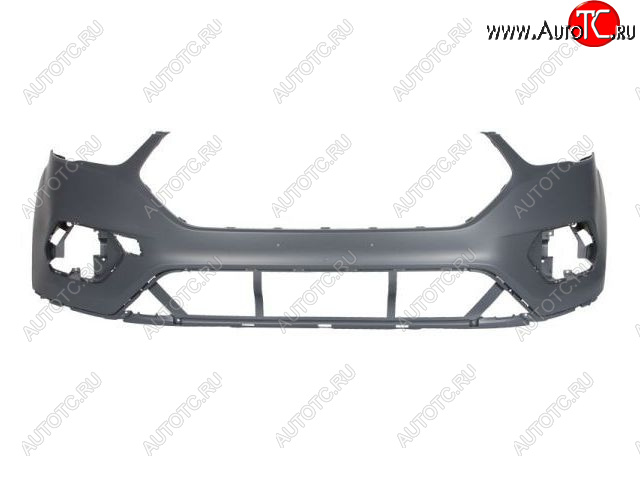 3 799 р. Бампер передний BodyParts Ford Kuga 2 рестайлинг (2016-2019) (Неокрашенный)  с доставкой в г. Воронеж