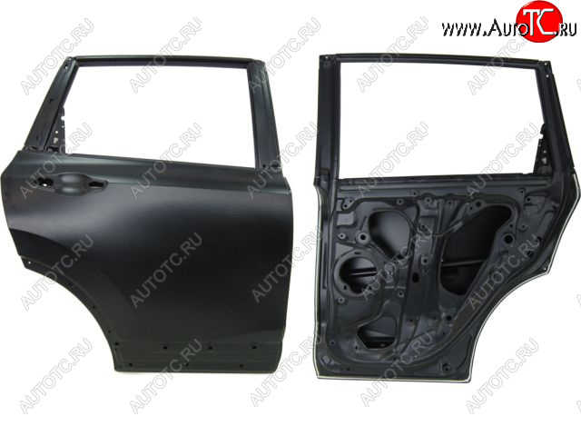 29 699 р. Правая дверь задняя BodyParts Honda CR-V RW,RT дорестайлинг (2016-2020) (Неокрашенная)  с доставкой в г. Воронеж