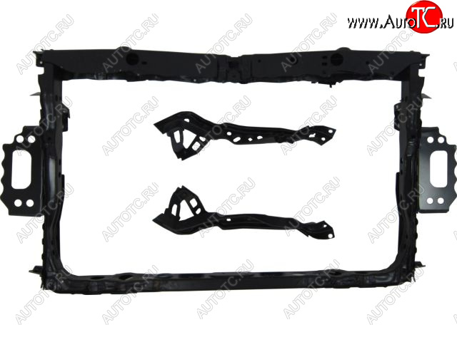 5 649 р. Рамка радиатора (телевизор) BODYPARTS  Toyota Prius  XW30 (2009-2011) дорестайлинг  с доставкой в г. Воронеж