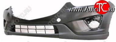 3 599 р. Бампер передний BodyParts Mazda CX-5 KE дорестайлинг (2011-2014) (Неокрашенный)  с доставкой в г. Воронеж