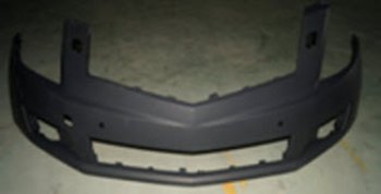 Бампер передний (с отверстием под омыватели фар) BodyParts Cadillac SRX рестайлинг (2013-2017)