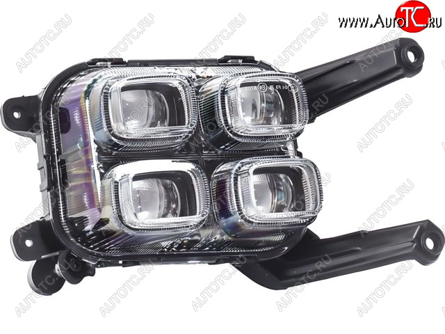 6 449 р. Правая противотуманная фара (диодная) BODYPARTS  KIA Sportage  4 QL (2016-2018) дорестайлинг  с доставкой в г. Воронеж