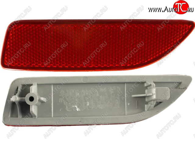 245 р. Левый катафот заднего бампера (пр-во Китай) BODYPARTS  Toyota Corolla  E150 (2009-2013) седан рестайлинг  с доставкой в г. Воронеж