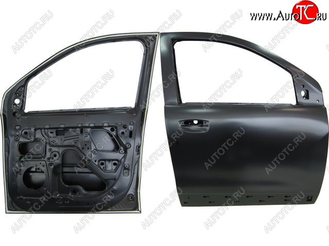 16 999 р. Правая дверь передняя BodyParts Renault Dokker (2012-2025) (Неокрашенная)  с доставкой в г. Воронеж