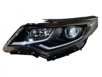 14 649 р. Левая фара (диодная) BODYPARTS KIA Optima JF седан рестайлинг (2018-2020)  с доставкой в г. Воронеж. Увеличить фотографию 3