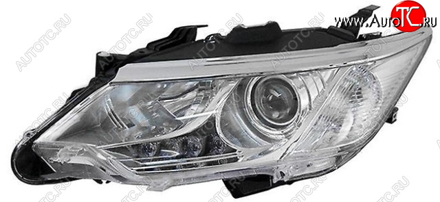 8 999 р. Левая фара (с электрокорректором, ксенон) BODYPARTS Toyota Camry XV55 1-ый рестайлинг (2014-2017)  с доставкой в г. Воронеж