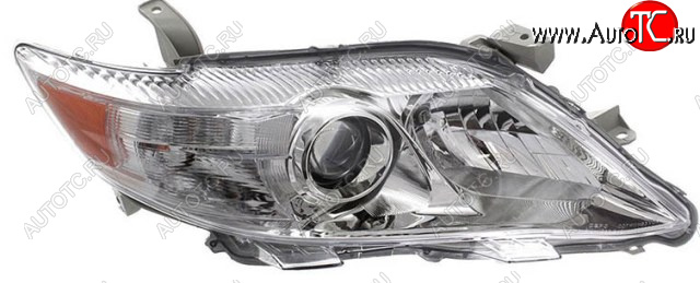 6 599 р. Правая фара передняя BodyParts  Toyota Camry  XV40 (2009-2011) рестайлинг  с доставкой в г. Воронеж