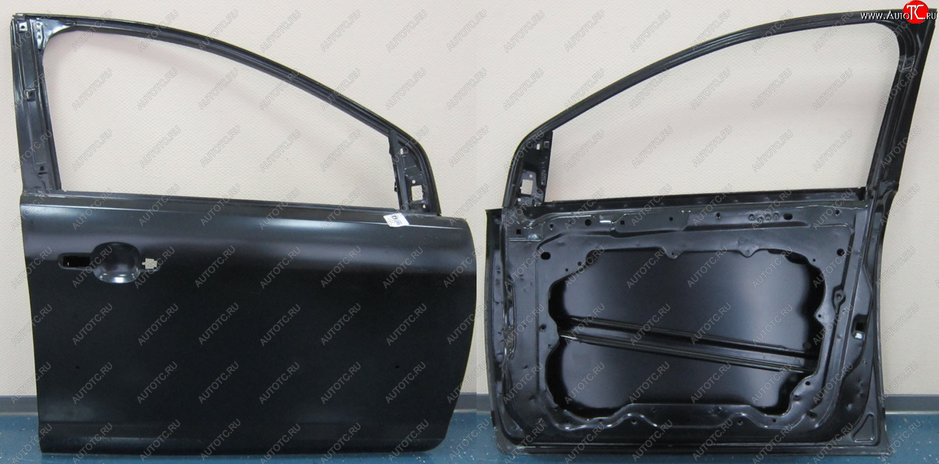 15 499 р. Правая дверь передняя BodyParts  Ford Focus  2 (2007-2011) седан рестайлинг (Неокрашенная)  с доставкой в г. Воронеж