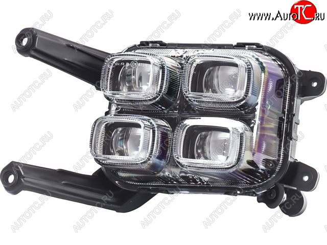 6 449 р. Левая противотуманная фара (диодня) BODYPARTS  KIA Sportage  4 QL (2016-2018) дорестайлинг  с доставкой в г. Воронеж