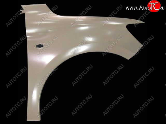 3 599 р. Правое крыло (с отверстием под повторитель поворота) BodyParts CITROEN C-elysee дорестайлинг (2012-2017) (Неокрашенное)  с доставкой в г. Воронеж