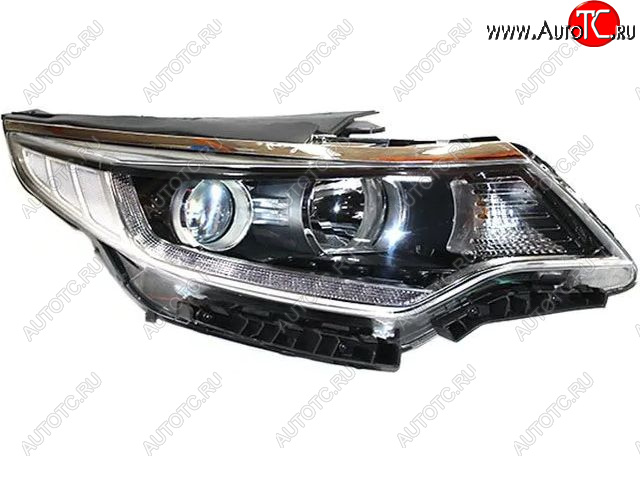9 749 р. Правая фара (диодная) BodyParts KIA Optima 4 JF дорестайлинг седан (2016-2018)  с доставкой в г. Воронеж