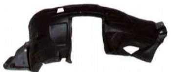 1 099 р. Правый подкрылок передний BODYPARTS  Nissan Qashqai  1 (2007-2010) дорестайлинг  с доставкой в г. Воронеж. Увеличить фотографию 1