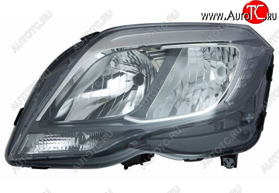 10 649 р. Левая фара (c электрокорректором) DEPO  Mercedes-Benz C-Class  W204 (2011-2015) рестайлинг седан  с доставкой в г. Воронеж