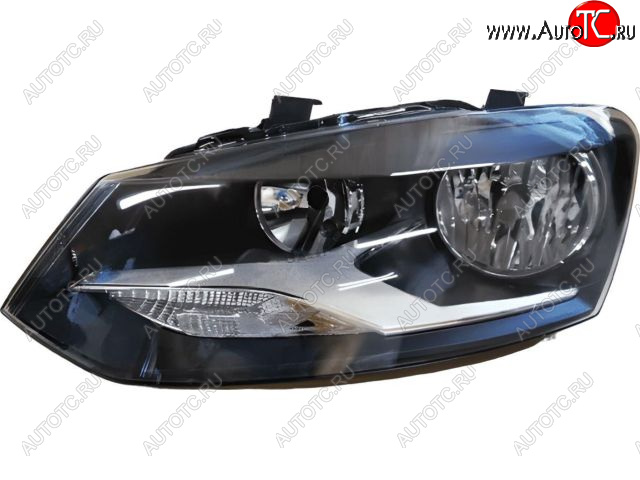 4 289 р. Левая фара (c электрокорректором) BODYPARTS  Volkswagen Polo  5 (2009-2015) хэтчбек дорестайлинг  с доставкой в г. Воронеж